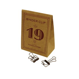 BINDER CLIP/バインダークリップ 19 TTLB【ブロンズ】