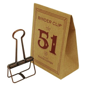 BINDER CLIP/バインダークリップ 51 TTLB【ブロンズ】