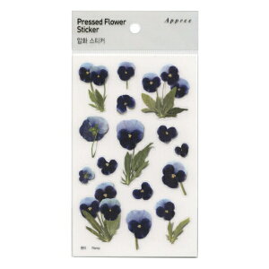Pressed Flower Stickers /������ �X�e�b�J�[�y�p���W�[�z