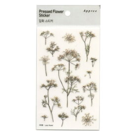Pressed Flower Stickers /押し花 ステッカー【レースフラワー】