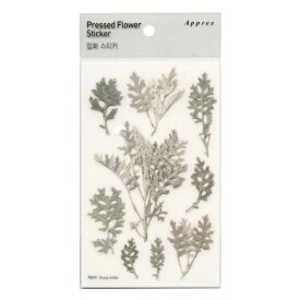 Pressed Flower Stickers /押し花 ステッカー【ダスティーミラー】