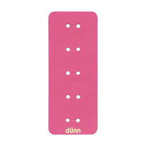 システム手帳アクセサリー ミニ5サイズ dunn リングプロテクター【マゼンタ】国産本革