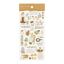プレインク ステッカー シール【お料理だいすき】かわいい