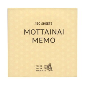 MOTTAINAI MEMO/���������Ȃ����� 150���yassorted-21�z