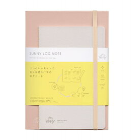 SUNNY LOG NOTE/サニーログノート【shell pink】