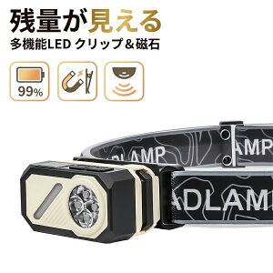 �����j���O���C�g �E�H�[�L���O���C�g �w�b�h���C�g �[�d�� LED ��Ɨp���C�g �肩�����Z���T�[ Type-C�[�d 3�����i���C��/�T�C�h/RGB�j�}�O�l�b�g�z�� �N���b�v�t�� �c�ʕ\�� �y�� ���^ �h��IPX