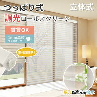 ＼高評価★4.86／【先着25%OFFクーポン+P7倍！抽選最大100%バック】keego 調光ロールスクリーン つっぱり…