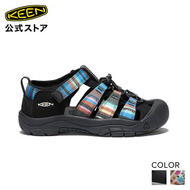 【公式】 KEEN キーン ビックキッズ 20-23.5cm ニューポート エイチツー NEWPORT H2 つま先保護 男の子 女の子 ピンク ブラック 花柄 黒