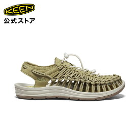 【公式】 KEEN キーン レディース ユニーク UNEEK サンダル アウトドア キャンプ 限定 カーキ グリーン