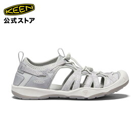 【公式】 KEEN キーン ビッグキッズ 20-23.5cm モキシー サンダル MOXIE SANDAL つま先保護 女の子 シルバー 1018360