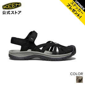 【公式】 KEEN キーン レディース ローズ サンダル ROSE SANDAL サンダル アウトドア キャンプ ブラック ベージュ