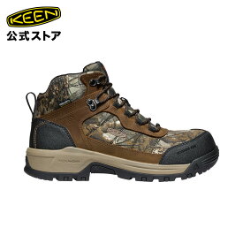 【公式】 KEEN キーン メンズ SKOKIE HIKER WP スコーキー ハイカー ウォータープルーフ スニーカー 靴 ワークシューズ Utility ミッドカット ミドルカット 登山靴 トレッキングシューズ ハイキング 防水 アウトドア キャンプ シンプル カジュアル ブラウン ブラック 茶 黒