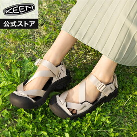 【公式】 KEEN キーン レディース ゼラポート ツー ZERRAPORT II サンダル サンダル アウトドア キャンプ シルバー ブラック 1022499