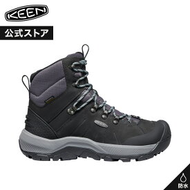 【公式】 KEEN キーン レディース レヴェル フォー ミッド ポーラー REVEL IV MID POLAR ブーツ スノーブーツ ミッドカット ミドルカット トレッキングブーツ 防水 アウトドア キャンプ シンプル カジュアル 秋冬 ブラック 黒