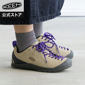 【公式】 KEEN キーン レディース ジャスパー JASPER スニーカー ローカット 紫 ベージュ