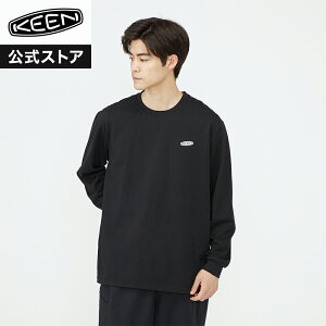 �y�����z KEEN �L�[�� �����Y �I�[�V�[/�A�[���s�[ ���S �����O�X���[�u�e�B�[ OC/RP LOGO LS TEE �����Y ���f�B�[�X ���� ����T �A�E�g�h�A �L�����v �t�F�X �V���v�� �J�W���A�� �u���b�N ��