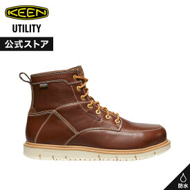 SALE 30%OFF【公式】 KEEN キーン メンズ サンノゼ シックス ウォータープルーフ SAN JOSE 6" WP ブーツ ミッドカット ミドルカット ワークシューズ 防水 Utility ブラウン 茶色