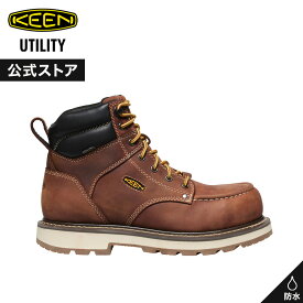 SALE 30%OFF【公式】 KEEN キーン メンズ シンシナティ ナインティ ディグリー シックス ウォータープルーフ CINCINNATI 90 DEGREE 6" WP ブーツ ミッドカット ミドルカット ワークシューズ 防水 Utility ブラウン 茶色