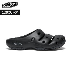 【公式】 KEEN キーン レディース ヨギ YOGUI スリッポン サンダル アウトドア フェス ブラック 黒