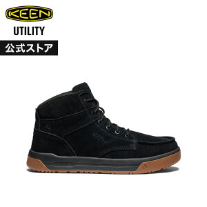SALE 30%OFF�y�����z KEEN �L�[�� �����Y �M�u�\�� �~�b�h �\�t�g�g�E GIBSON MID SOFT TOE �u�[�c �~�b�h�J�b�g �~�h���J�b�g ���[�N�V���[�Y Utility �u���b�N ��