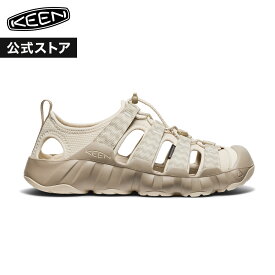 【公式】 KEEN キーン メンズ ハイパーポート エイチツー HYPERPORT H2 サンダル 定番 軽量 アウトドア キャンプ フェス シンプル カジュアル ベージュ