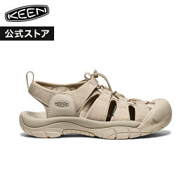 【公式】 KEEN キーン メンズ ニューポート エイチツー NEWPORT H2 サンダル 定番 軽量 アウトドア キャンプ フェス シンプル カジュアル ベージュ スニーカーサンダル