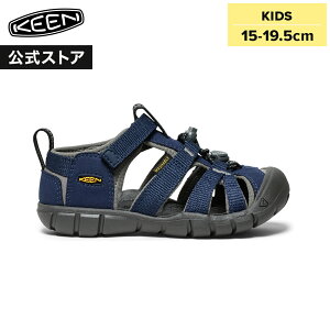 �y�����z KEEN �L�[�� ���g���L�b�Y 15-19.5cm �V�[�L�����v �c�[ �V�[�G�k�G�b�N�X SEACAMP II CNX �T���_�� �ܐ�ی� �y�� �A�E�g�h�A �L�����v �V���v�� �J�W���A�� �l�C�r�[ �� �j�̎q ���̎q 