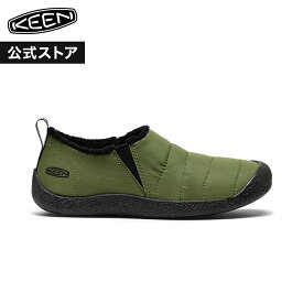 SALE 30%OFF【公式】 KEEN キーン メンズ HOWSER II ハウザー ツー スニーカー 靴 スリッポン アウトドア キャンプ シンプル カジュアル グリーン 緑