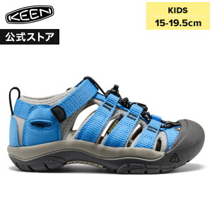 �y�����z KEEN �L�[�� ���g���L�b�Y 15-19.5cm �j���[�|�[�g �G�C�`�c�[ NEWPORT H2 �T���_�� �A�E�g�h�A �L�����v �V���v�� �J�W���A�� ��� �u���[ �j�̎q ���̎q �L�b�Y�V���[�Y �q���C �X�j�[�J