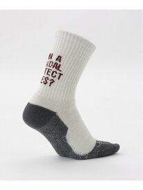 (UNISEX)NEWPORT TABI SLOGAN SOCKS / (ユニセックス)ニューポート タビ スローガン ソックス KEEN キーン 靴下・レッグウェア 靴下 ホワイト[Rakuten Fashion]