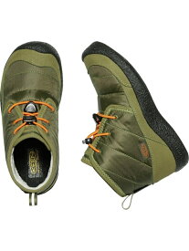 (KIDS)HOWSER II CHUKKA WP/(キッズ)ハウザー ツー チャッカ ウォータープルーフ KEEN キーン シューズ・靴 ブーツ グリーン【送料無料】[Rakuten Fashion]