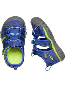(KIDS)SEACAMP II CNX / (�L�b�Y)�V�[�L�����v �c�[ �V�[�G�k�G�b�N�X KEEN �L�[�� �V���[�Y�E�C �T���_�� �u���[�y���������z[Rakuten Fashion]
