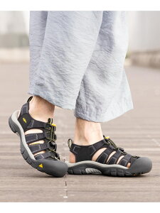(MEN)NEWPORT H2 / (�����Y)�j���[�|�[�g �G�C�`�c�[ KEEN �L�[�� �V���[�Y�E�C �T���_�� �u���b�N�y���������z[Rakuten Fashion]
