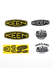 UNISEX KEEN STICKER PACK ���j�Z�b�N�X �L�[�� �X�e�b�J�[ �p�b�N KEEN �L�[�� ���[�� �X�e�b�J�[�E�V�[���E�e�[�v[Rakuten Fashion]