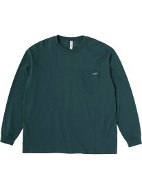 【SALE／30%OFF】OC/RP POCKET BIG LS TEE HOOD ポケット ビッグ ロングスリーブ ティー フッド KEEN キーン トップス カットソー・Tシャツ グリーン【RBA_E】【送料無料】[Rakuten Fashion]