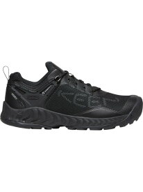 MEN NXIS EVO WP メンズ ネクシス エヴォ ウォータープルーフ KEEN キーン シューズ・靴 スニーカー ブラック【送料無料】[Rakuten Fashion]