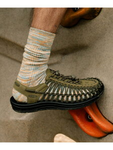 (MEN)UNEEK / (�����Y)���j�[�N KEEN �L�[�� �V���[�Y�E�C �T���_�� �u���b�N�y���������z[Rakuten Fashion]