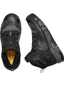 (M)(MEN)KANSAS CITY MID KBF WP / (メンズ)カンザス シティ ミッド ケービーエフ ウォータープルーフ KEEN キーン シューズ・靴 ブーツ ブラック【送料無料】[Rakuten Fashion]