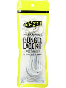 BUNGEE SHOELACE KIT ���j�Z�b�N�X �o���W�[ �V���[���[�X �L�b�g KEEN �L�[�� �V���[�Y�E�C �V���[�P�A�p�i�E�V���[�Y���� �z���C�g[Rakuten Fashion]