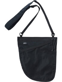 NYLON POCKET SACOCHE ユニセックス ナイロン ポケット サコッシュ KEEN キーン バッグ ボディバッグ・ウエストポーチ ブラック[Rakuten Fashion]