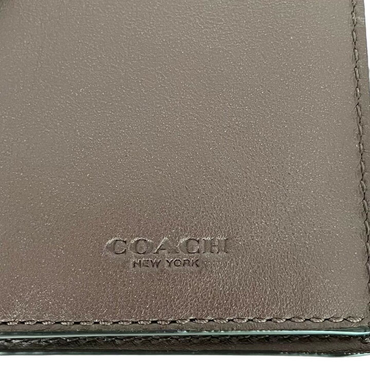 楽天市場】「中古」COACH コーチ F75365 シグネチャー 二つ折り 長財布 