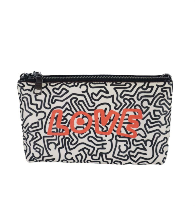 楽天市場】「中古」COACH コーチ F11773 キース ヘリング コラボ 