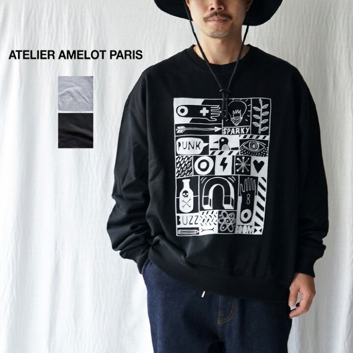楽天市場】【30%OFFセール】ATELIER AMELOT アトリエアメロ プリント 