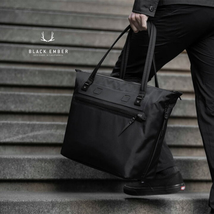 楽天市場】BLACK EMBER ブラックエンバー トート バッグ カバン 鞄 