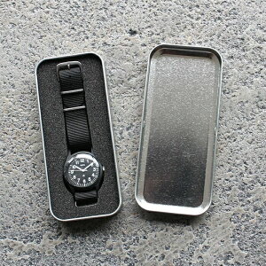 rv Y Vv ~^[EHb`Jpj[ ~^[ v ubN Y fB[X JWA v rWlX d MWC Infantry Watch -European pattern dial BLACK