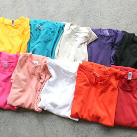 【あす楽】Tシャツ メンズ 半袖 ブランド おしゃれ 無地 Uネック ロサンゼルスアパレル 10色 クルーネック トップス カットソー シンプル LOS ANGELS APPAREL S/S TEE