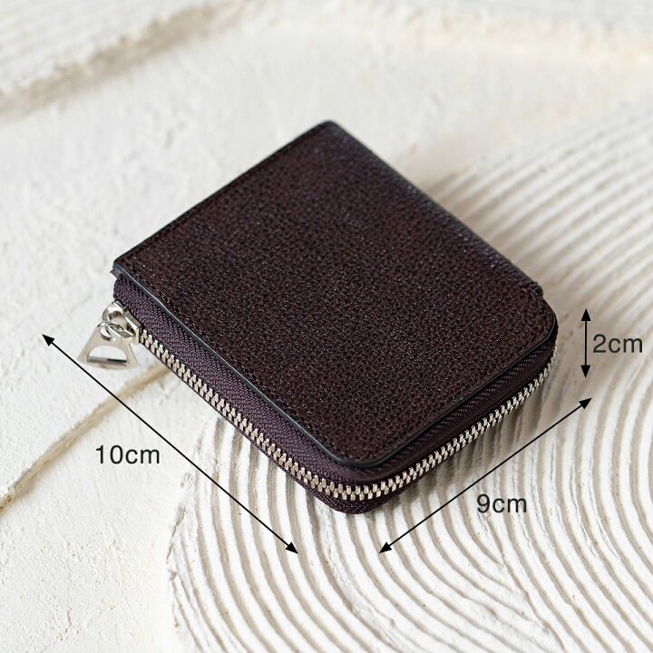 楽天市場】【別注商品】ITTI イッチ 姫路黒桟革 財布 コンパクト  