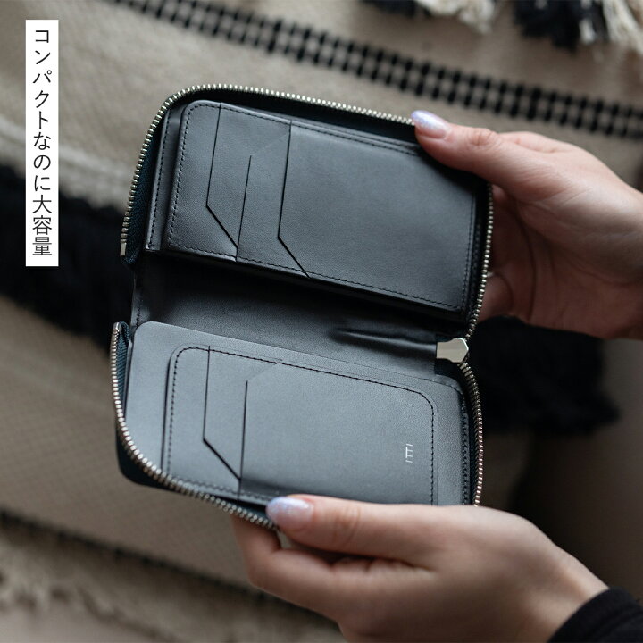 楽天市場】【別注商品】ITTI イッチ 財布 姫路黒桟革 グリーン 