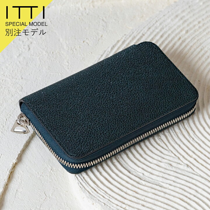 楽天市場】【別注商品】ITTI イッチ 財布 姫路黒桟革 グリーン  