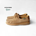 KAPTAIN SUNSHINE キャプテンサンシャイン レザーシューズ Domingue Made by Paraboot - SAND BEIGE ドミング パラブ…